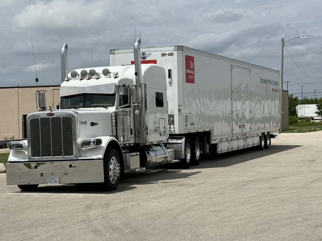 Schroeder logistics truck
